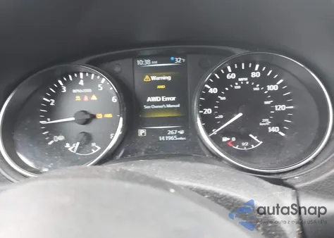 2017 Nissan Rogue Sv z USA, uszkodzony, nr VIN 5N1AT2MV5HC741988